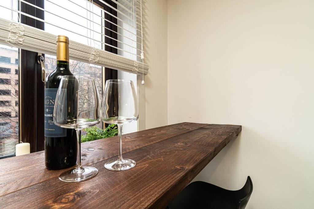 Stylish City Pad With Free Private Parking Glasgow Exteriör bild